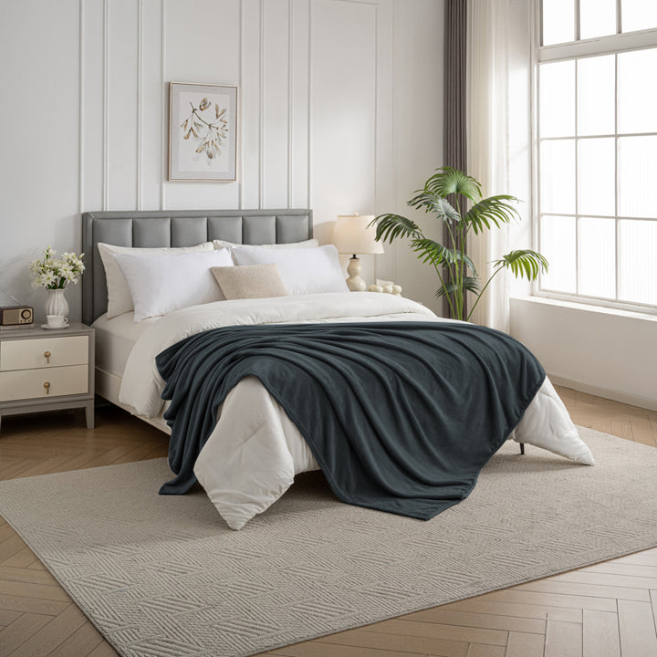 Celesta Flanell Kuscheldecke - Oeko-Tex Flauschig Decke