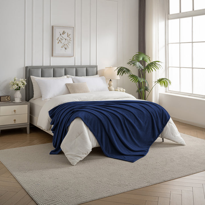 Celesta Flanell Kuscheldecke - Oeko-Tex Flauschig Decke