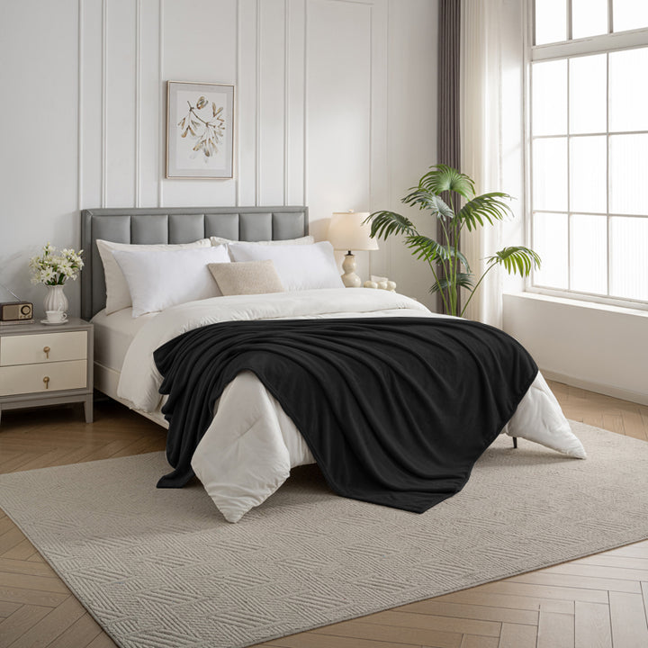 Celesta Flanell Kuscheldecke - Oeko-Tex Flauschig Decke