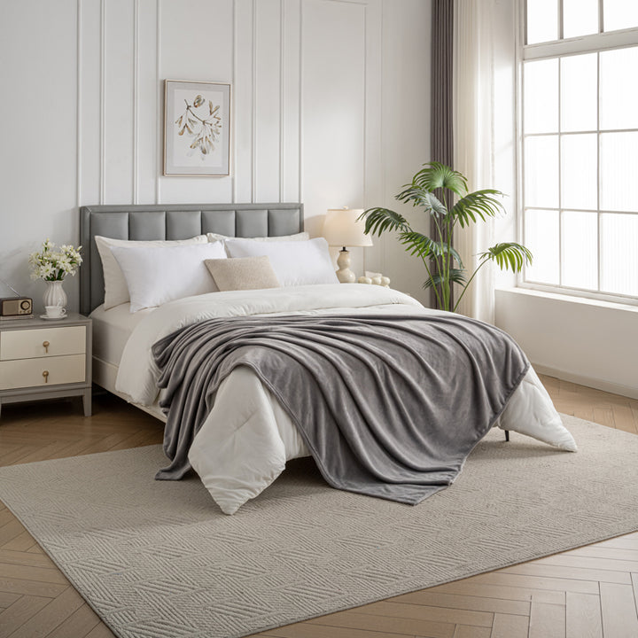 Celesta Flanell Kuscheldecke - Oeko-Tex Flauschig Decke