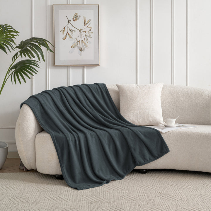 Celesta Flanell Kuscheldecke - Oeko-Tex Flauschig Decke
