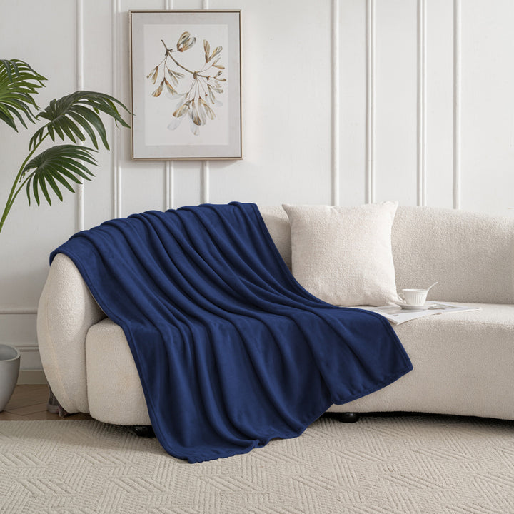 Celesta Flanell Kuscheldecke - Oeko-Tex Flauschig Decke
