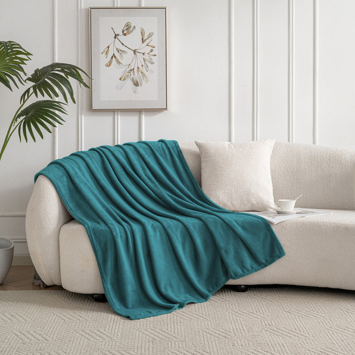 Celesta Flanell Kuscheldecke - Oeko-Tex Flauschig Decke