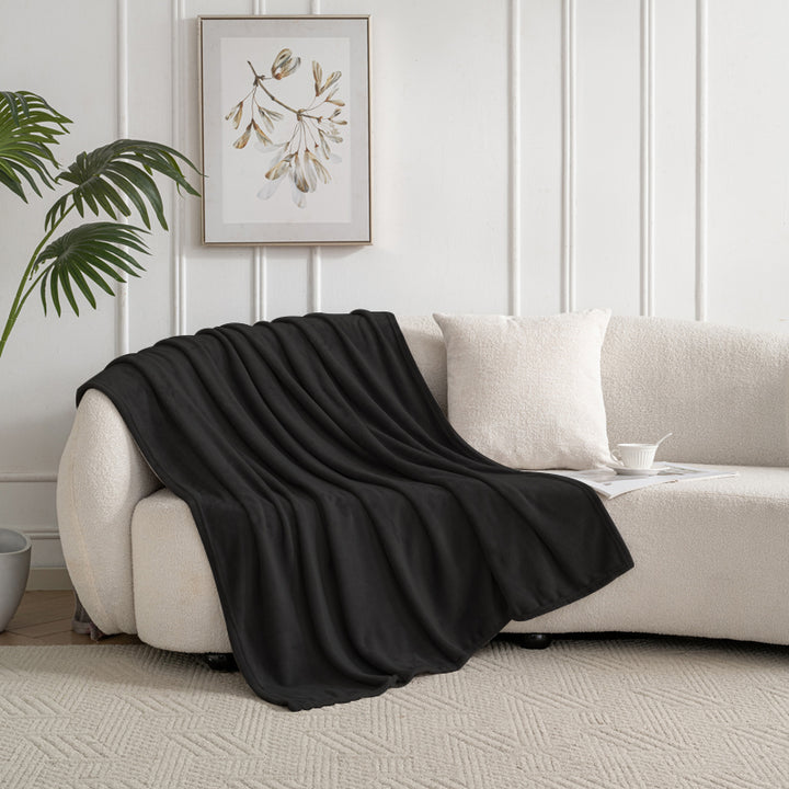 Celesta Flanell Kuscheldecke - Oeko-Tex Flauschig Decke