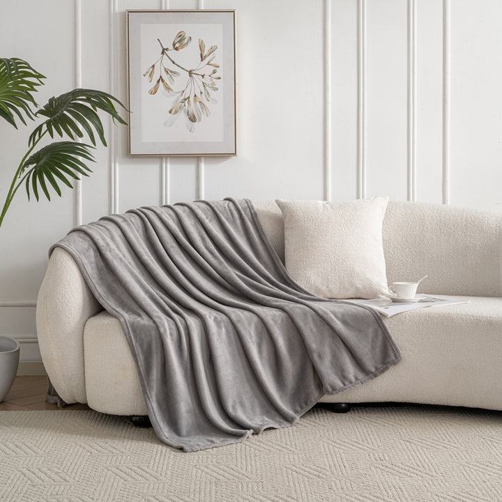 Celesta Flanell Kuscheldecke - Oeko-Tex Flauschig Decke