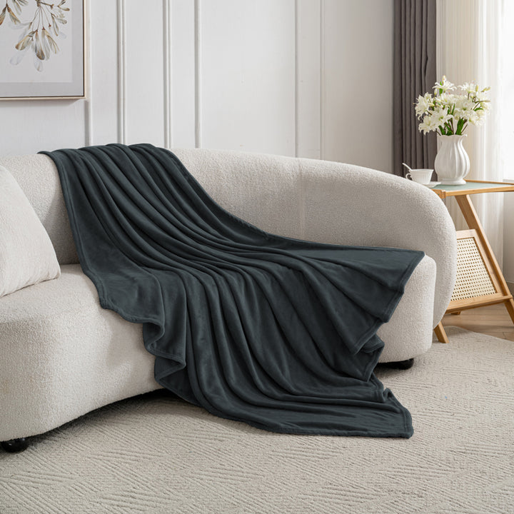 Celesta Flanell Kuscheldecke - Oeko-Tex Flauschig Decke