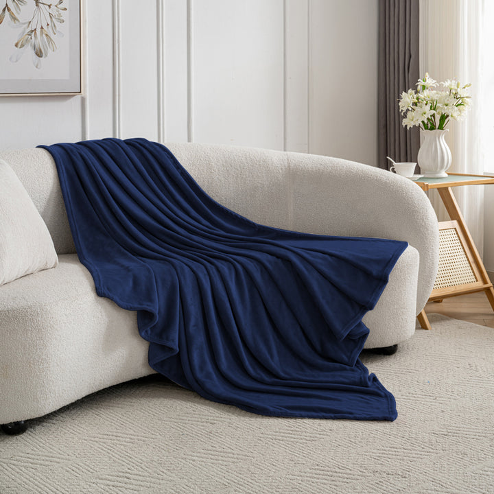 Celesta Flanell Kuscheldecke - Oeko-Tex Flauschig Decke