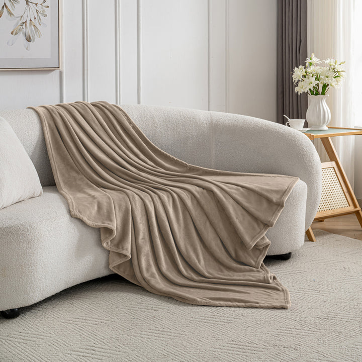 Celesta Flanell Kuscheldecke - Oeko-Tex Flauschig Decke