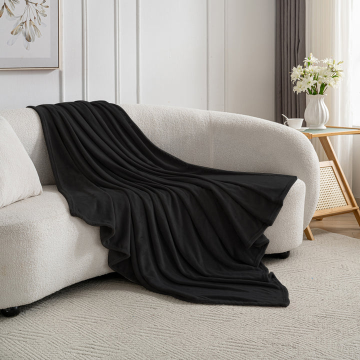 Celesta Flanell Kuscheldecke - Oeko-Tex Flauschig Decke