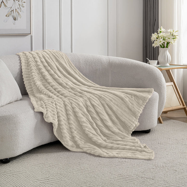 Celesta Gestreift Kuscheldecke - Superweiche Warme