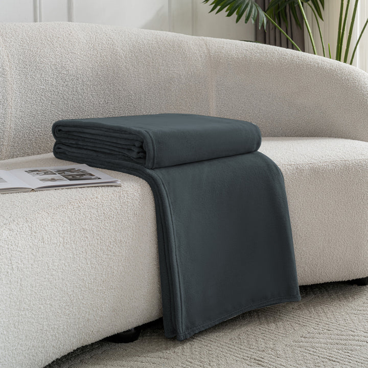 Celesta Flanell Kuscheldecke - Oeko-Tex Flauschig Decke