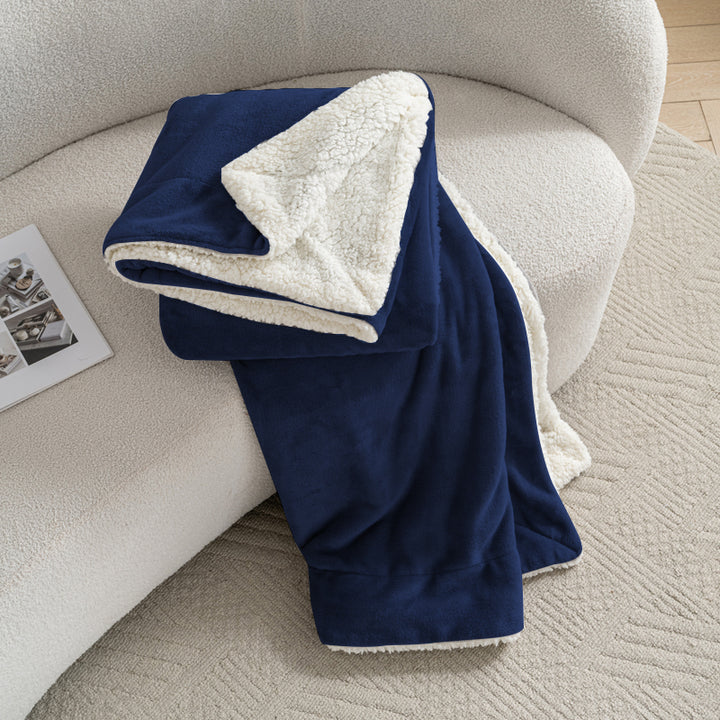 Celesta Sherpa Decke - Zweiseitige Super Flausch Fleecedecke