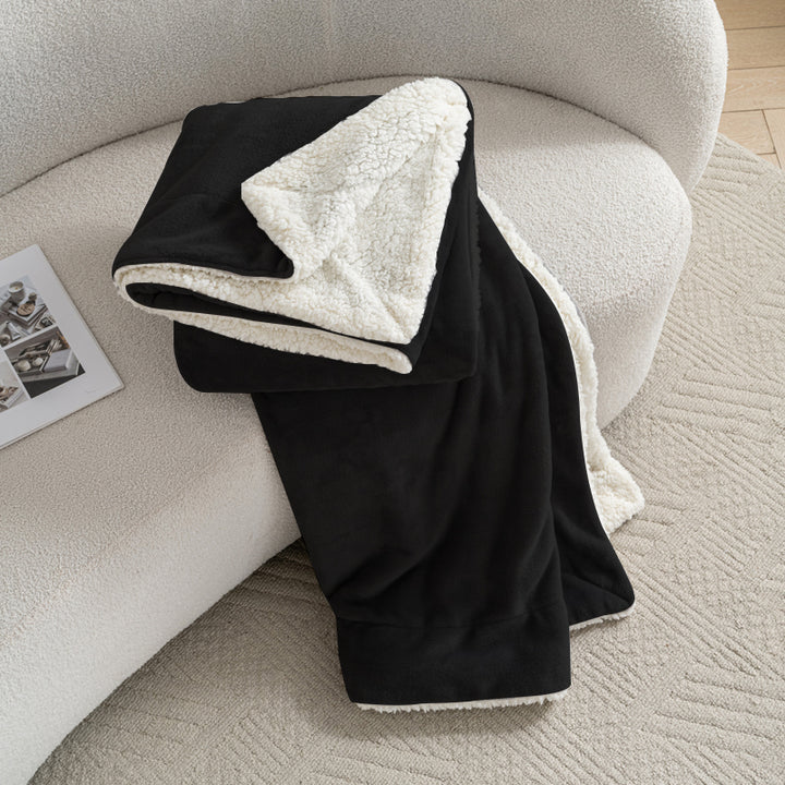 Celesta Sherpa Decke - Zweiseitige Super Flausch Fleecedecke