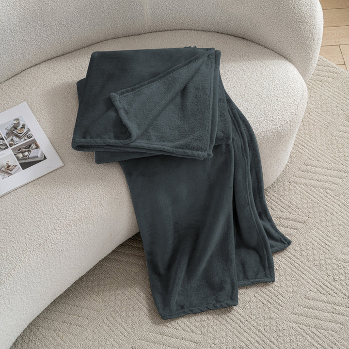 Celesta Flanell Kuscheldecke - Oeko-Tex Flauschig Decke