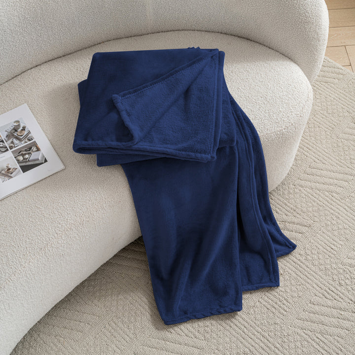 Celesta Flanell Kuscheldecke - Oeko-Tex Flauschig Decke