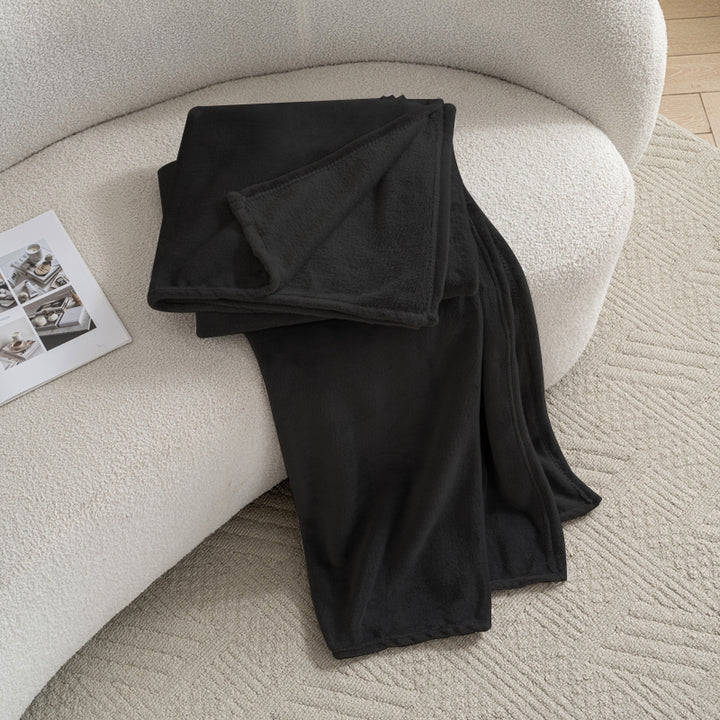 Celesta Flanell Kuscheldecke - Oeko-Tex Flauschig Decke