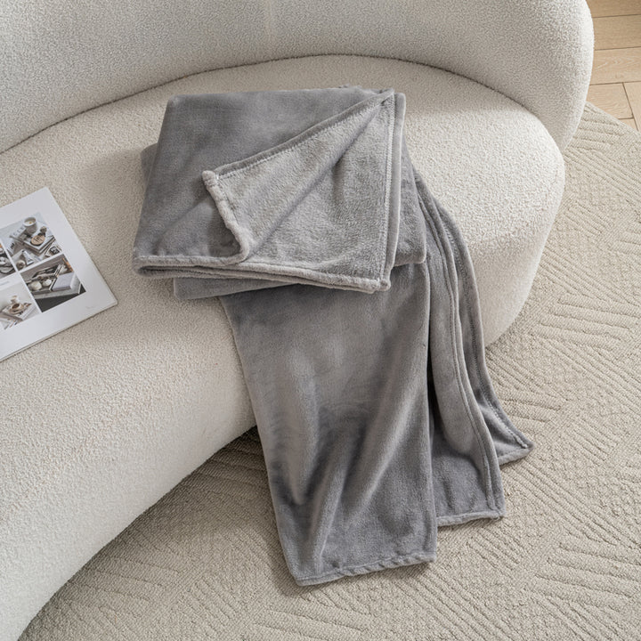 Celesta Flanell Kuscheldecke - Oeko-Tex Flauschig Decke