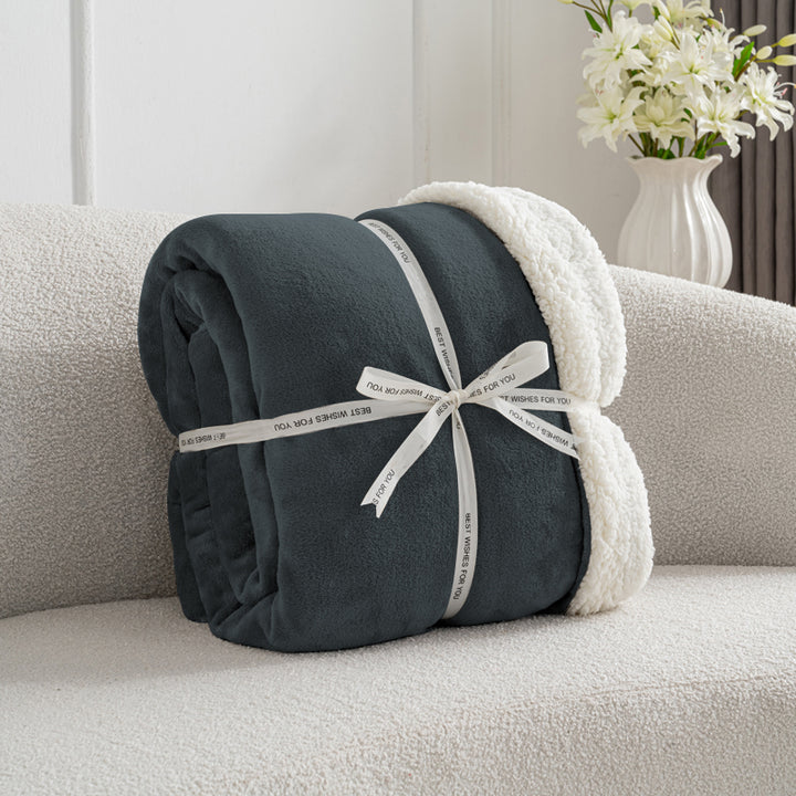 Celesta Sherpa Decke - Zweiseitige Super Flausch Fleecedecke