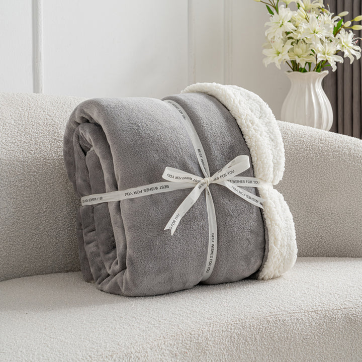 Celesta Sherpa Decke - Zweiseitige Super Flausch Fleecedecke