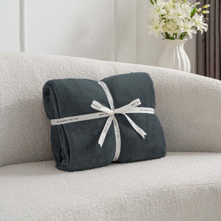Celesta Flanell Kuscheldecke - Oeko-Tex Flauschig Decke