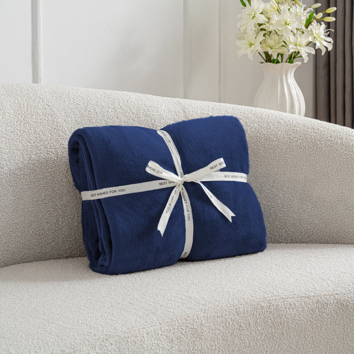 Celesta Flanell Kuscheldecke - Oeko-Tex Flauschig Decke
