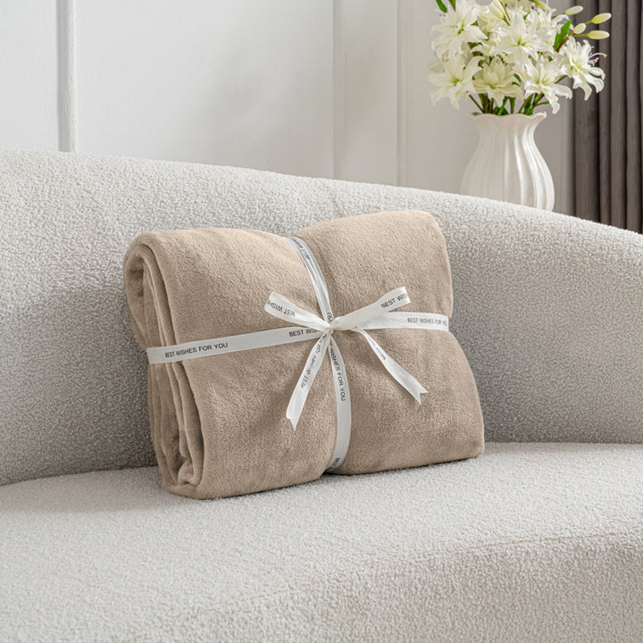 Celesta Flanell Kuscheldecke - Oeko-Tex Flauschig Decke