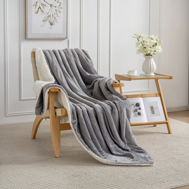 Celesta Sherpa Decke - Zweiseitige Super Flausch Fleecedecke