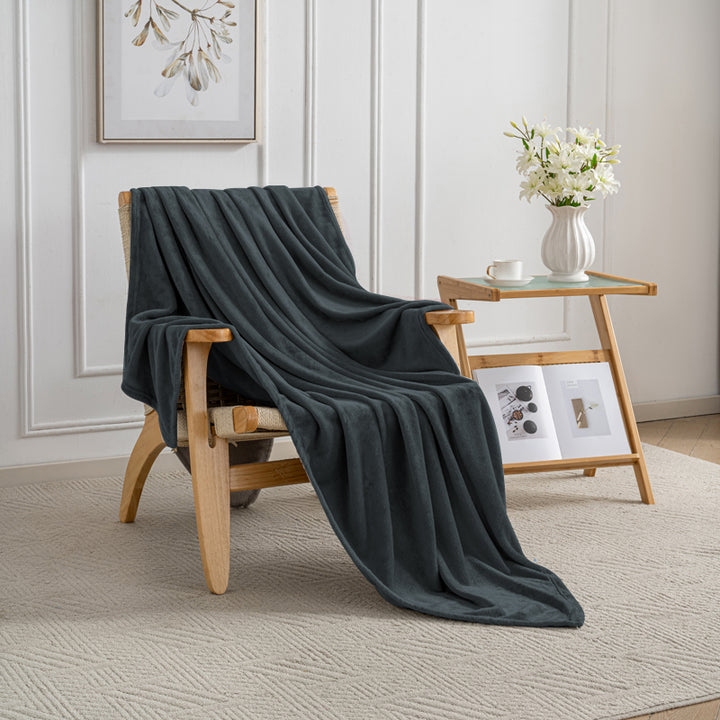 Celesta Flanell Kuscheldecke - Oeko-Tex Flauschig Decke