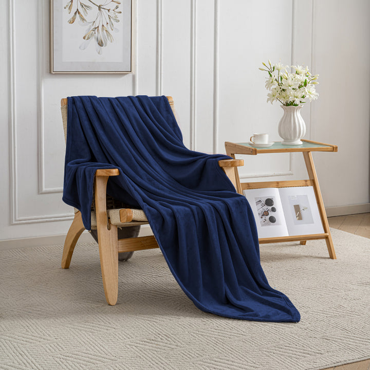 Celesta Flanell Kuscheldecke - Oeko-Tex Flauschig Decke
