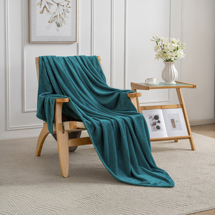 Celesta Flanell Kuscheldecke - Oeko-Tex Flauschig Decke