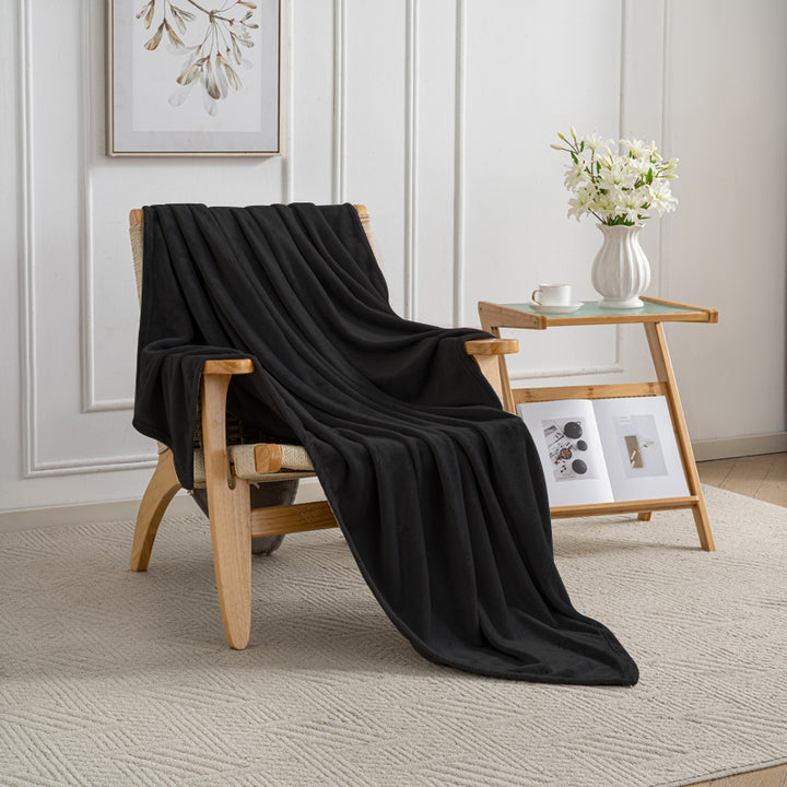 Celesta Flanell Kuscheldecke - Oeko-Tex Flauschig Decke