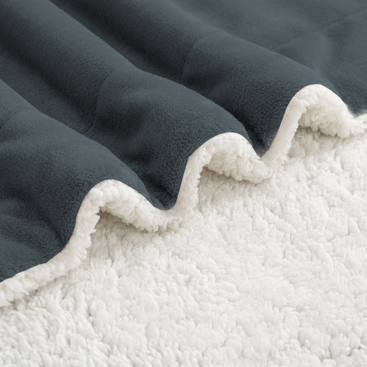 Celesta Sherpa Decke - Zweiseitige Super Flausch Fleecedecke