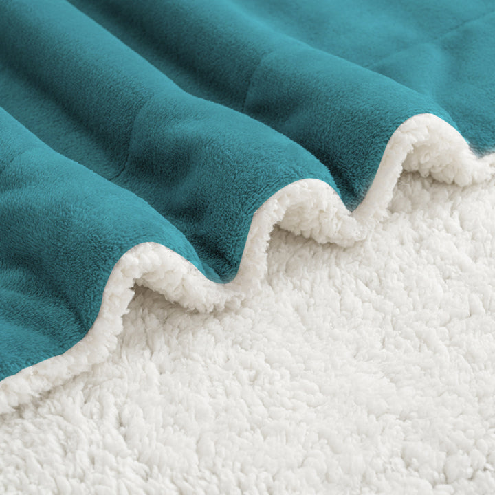 Celesta Sherpa Decke - Zweiseitige Super Flausch Fleecedecke