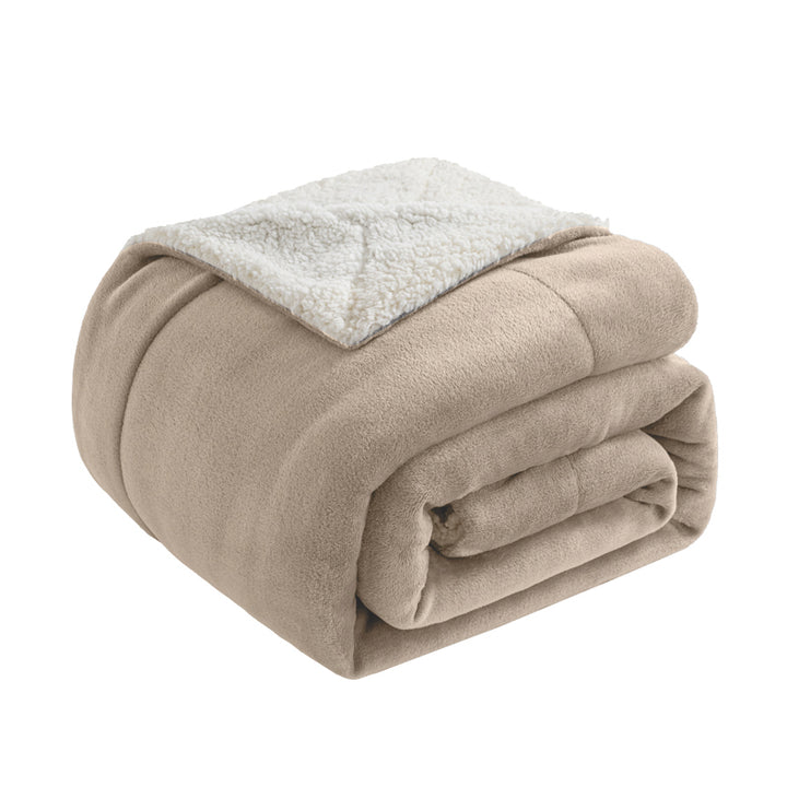 Celesta Sherpa Decke - Zweiseitige Super Flausch Fleecedecke
